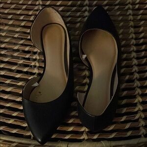 Mossimo Supply Co Black Flats Timeless Comfort